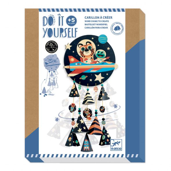 Joc creativ DIY decoratie mobila Stele, Djeco - imaginea 1