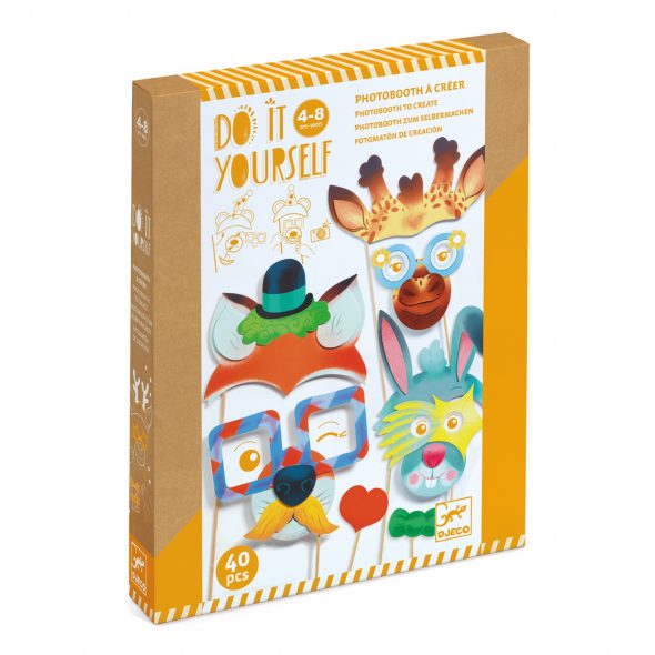 Joc creativ DIY Masti de petrecere, Djeco - imaginea 1