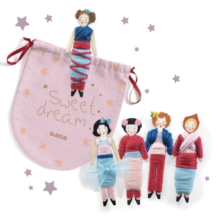 Joc creativ DIY Papusi pentru vise senine, Djeco - imaginea 5