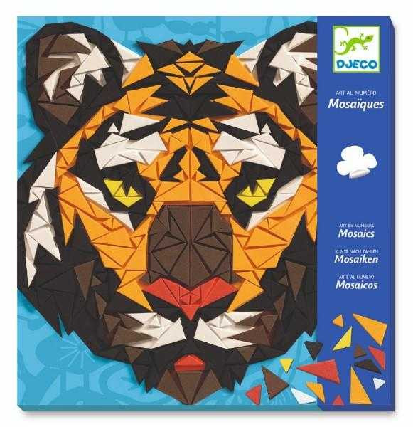 Joc creativ mozaic Khan, Djeco - imaginea 1 Joc creativ mozaic Khan, Djeco - imaginea 1