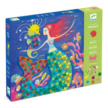 Joc creativ mozaic Sirene, Djeco - imaginea 1
