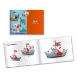 Joc creativ origami Construim barcute, Djeco - imaginea 5 Joc creativ origami Construim barcute, Djeco - imaginea 5