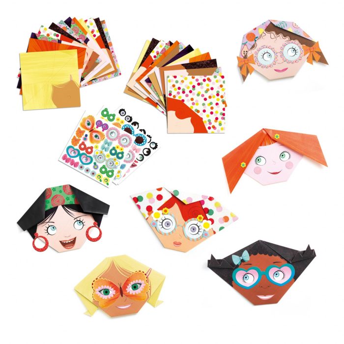 Joc creativ origami Personaje, Djeco - imaginea 3