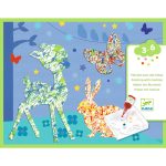 Joc creativ pictura cu bile din sticla Animale, Djeco - imaginea 2 Joc creativ pictura cu bile din sticla Animale, Djeco - imaginea 2