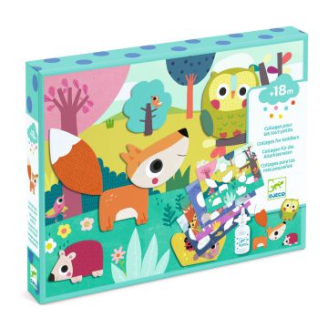Joc creativ Primele mele colaje, Djeco - imaginea 1