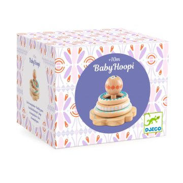 Joc cu inele BabyHoopie, Djeco - imaginea 1