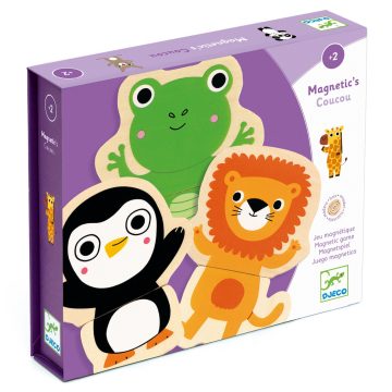 Joc cu magneti Animale prietenoase, Djeco - imaginea 1