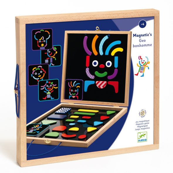 Joc cu magneti Geobonhomme, Djeco - imaginea 1
