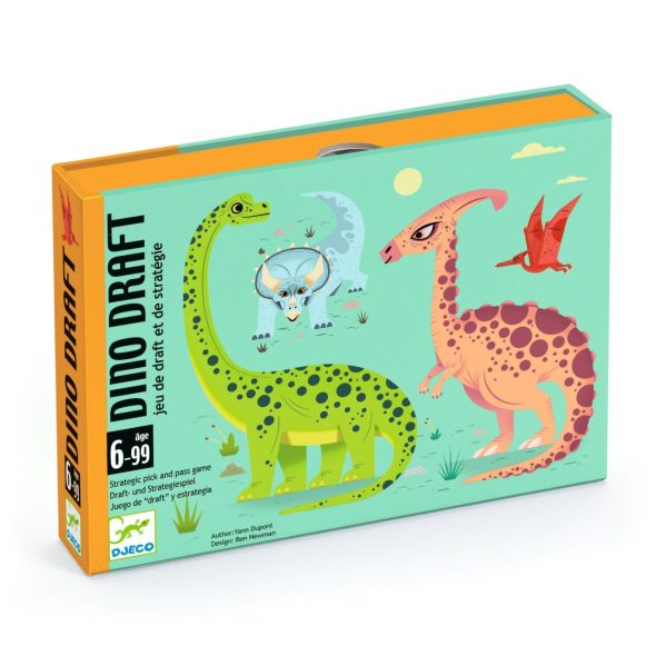 Joc de carti Dino draft, Djeco - imaginea 1