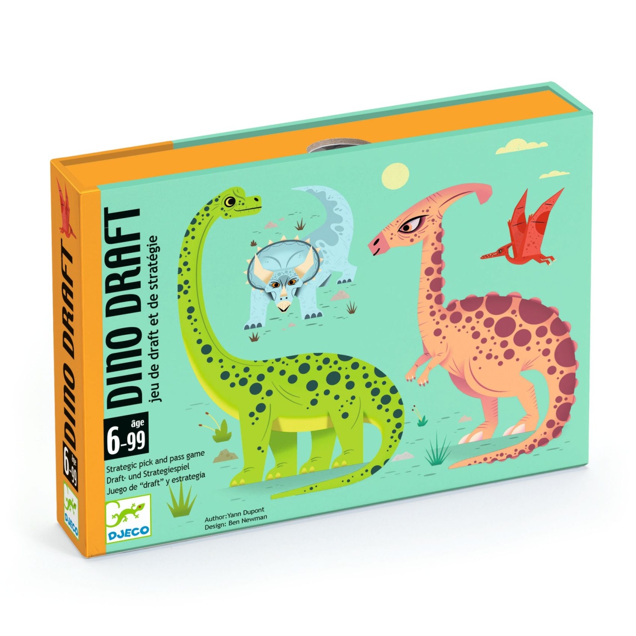 Joc de carti Dino draft, Djeco - imaginea 1 Joc de carti Dino draft, Djeco - imaginea 1