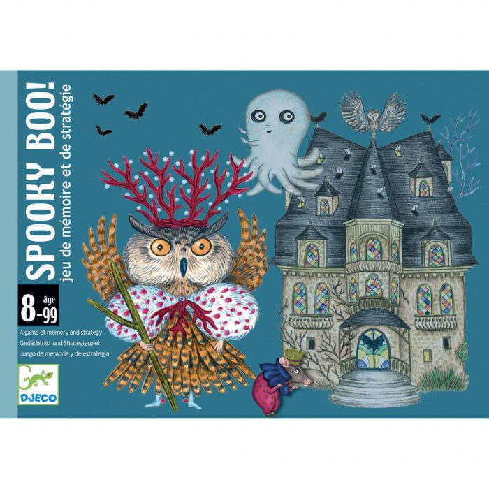 Joc de carti Spooky Boo, Djeco - imaginea 2