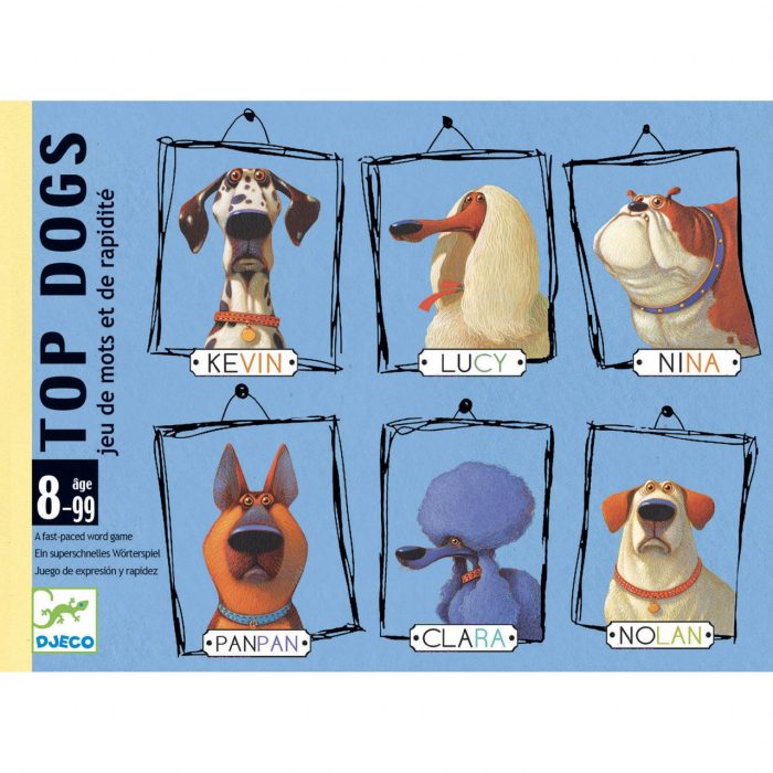 Joc de carti Top Dogs, Djeco - imaginea 2