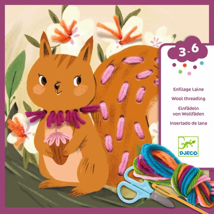 Joc de creatie Introducere in broderie, Djeco - imaginea 5