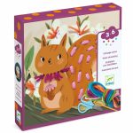 Joc de creatie Introducere in broderie, Djeco - imaginea 1 Joc de creatie Introducere in broderie, Djeco - imaginea 1