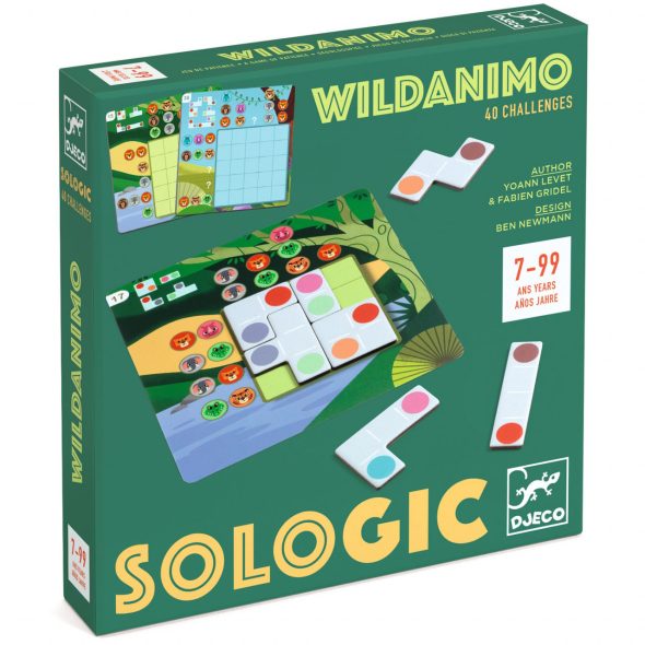 Joc de logica Animale salbatice, Djeco - imaginea 1