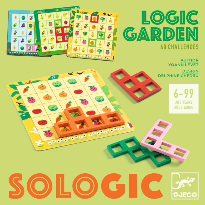 Joc de logica Logic Garden, Djeco - imaginea 4
