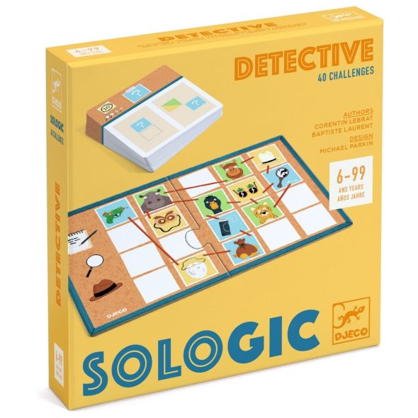 Joc de logica si investigatie Detectiv, Djeco - imaginea 1