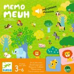 Joc de memorie cu sunete Memo Meuh, Djeco - imaginea 2