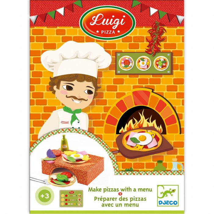 Joc de rol Pizza Luigi, Djeco - imaginea 3