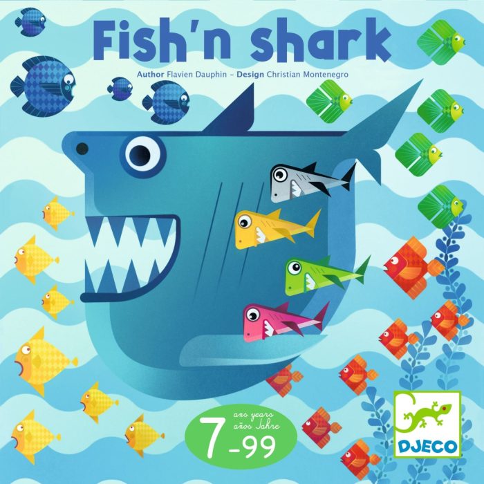 Joc de societate Fish’n shark, Djeco - imaginea 3