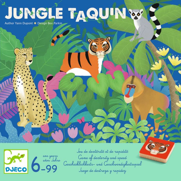 Joc de societate Jungle Taquin, Djeco - imaginea 3