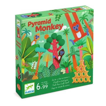 Joc de societate Pyramid Monkey, Djeco - imaginea 1
