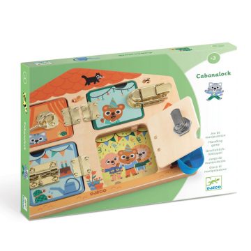 Joc educativ Cabanalock, Djeco - imaginea 1