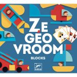 Joc educativ Ze GeoVroom, Djeco - imaginea 2 Joc educativ Ze GeoVroom, Djeco - imaginea 2