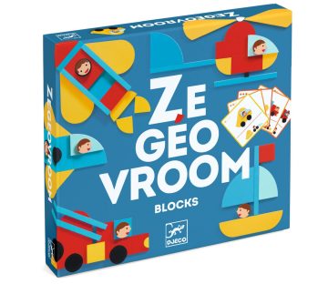 Joc educativ Ze GeoVroom, Djeco - imaginea 1