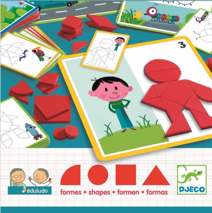 Joc Eduludo Forme geometrice, Djeco - imaginea 2