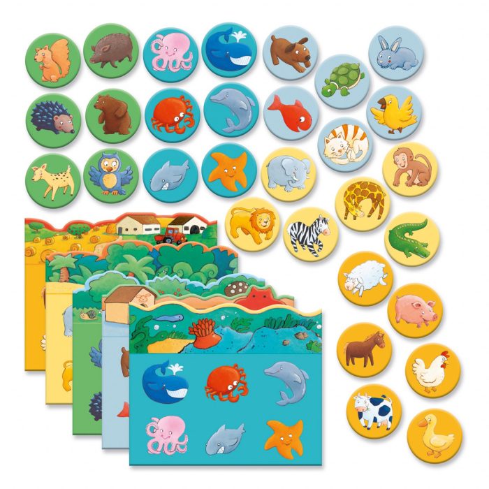 Joc Loto cu animale, Djeco - imaginea 4