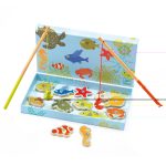 Joc magnetic de pescuit Fishing tropic, Djeco - imaginea 2 Joc magnetic de pescuit Fishing tropic, Djeco - imaginea 2