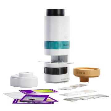 Joc STEM Microscop cu proiector 350, TopBright - imaginea 1