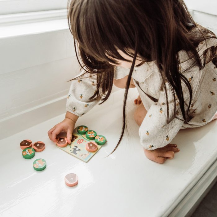 Joc tic tac toe din lemn, Orange Tree Toys - imaginea 3