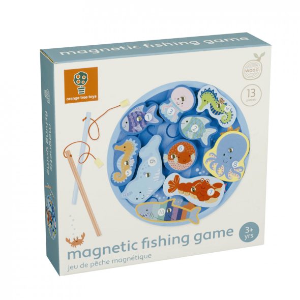 Jocuri magnetice de pescuit, Orange Tree Toys - imaginea 1