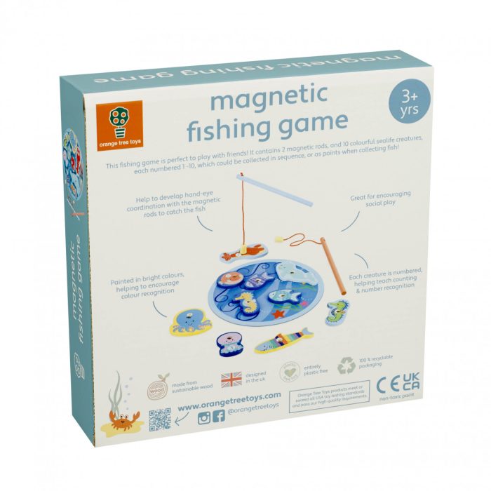 Jocuri magnetice de pescuit, Orange Tree Toys - imaginea 3