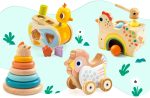 Jucarie Montessori Turn puisor, Djeco - imaginea 2