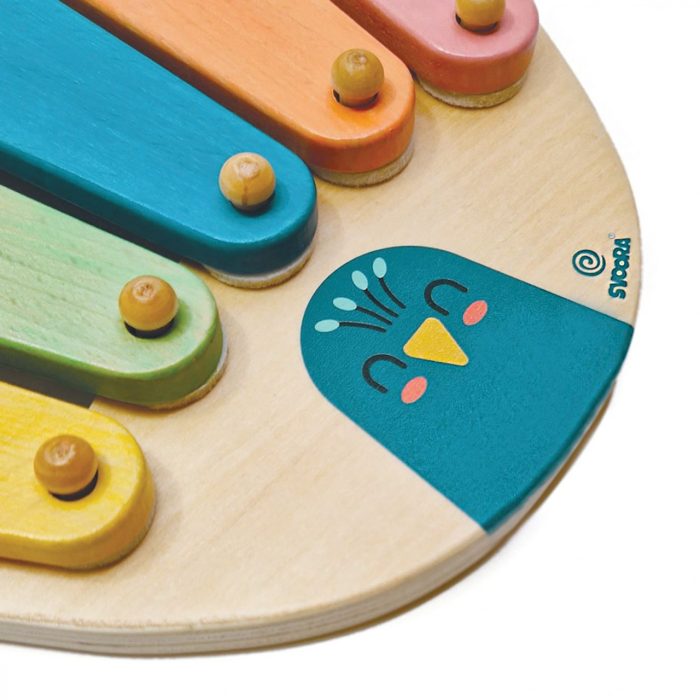 Jucarie Montessori Xilofon paun, Svoora - imaginea 5
