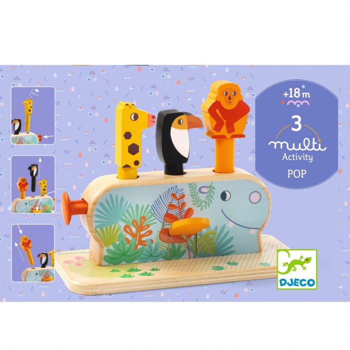 Jucarie pop-up Multi Pop, Djeco - imaginea 4