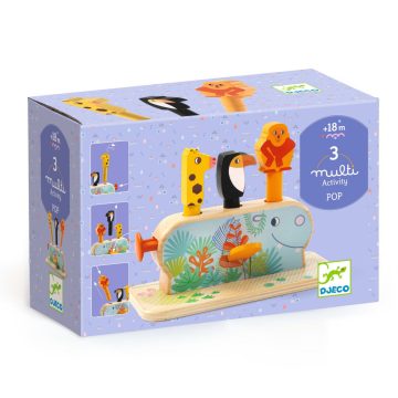 Jucarie pop-up Multi Pop, Djeco - imaginea 1