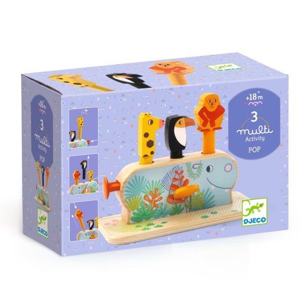 Jucarie pop-up Multi Pop, Djeco - imaginea 1