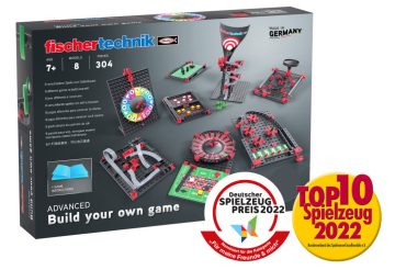Kit STEM Construieste si joaca 8 jocuri, Fischertechnik - imaginea 1
