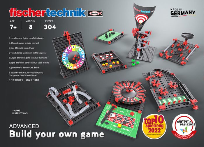Kit STEM Construieste si joaca 8 jocuri, Fischertechnik - imaginea 4