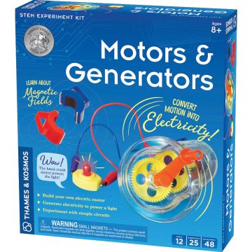 Kit STEM de construit motoare si generatoare, Thames & Kosmos - imaginea 1