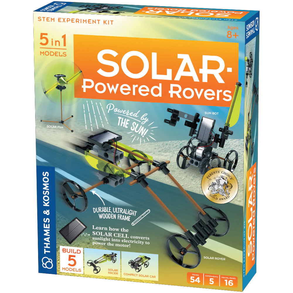 Kit STEM de contruit vehicule cu energie solara, Thames & Kosmos - imaginea 1 Kit STEM de contruit vehicule cu energie solara, Thames & Kosmos - imaginea 1
