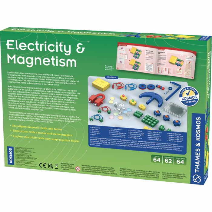 Kit STEM Electricitate si forta magnetica, Thames & Kosmos - imaginea 2