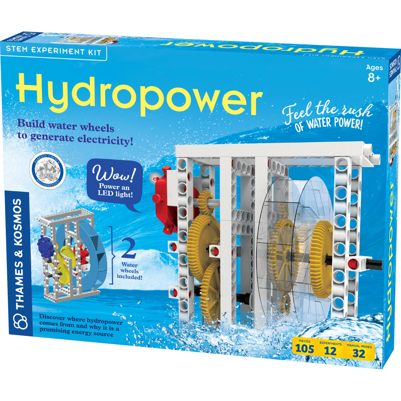 Kit STEM Energie hidroelectrica, Thames & Kosmos - imaginea 1 Kit STEM Energie hidroelectrica, Thames & Kosmos - imaginea 1