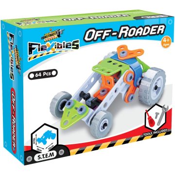 Kit STEM Flexible Automobil de teren - imaginea 1