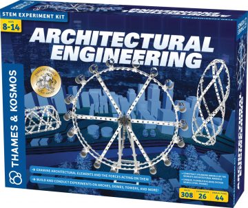 Kit STEM Inginerie arhitecturala, Thames & Kosmos - imaginea 1