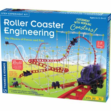 Kit STEM Inginerie pentru roller coaster. Thames & Kosmos - imaginea 1